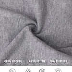 Chicme Built In Bra Notch Neck Long Sleeve Shirts Rib Knit Ruched Waist Top