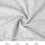 2PCS Micro-Ribbed U-Neck Tank Top & Boxer Set Cozy Loungewear