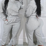 Women's 2 Piece Tracksuit Set Rhinestone Cropped Top and High Waisted Jogger Pants Casual Lounge Set with Pockets
