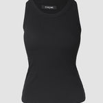 ChicMe Built-in Bra Ribbed Round Neck Tank Top