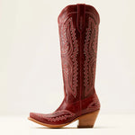 Harlow | Embroidered Cuban Heel Boots