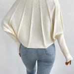 Simple Dolman Sleeve Sweater
