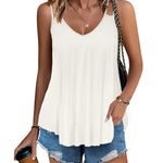 Tank Tops Spaghetti Strap Camisoles - Nadorine (Us Only)
