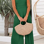 Margovil One Shoulder Sleeveless Wide Leg Jumpsuit