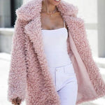 Oversized Fleece Teddy Jacket