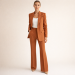 Vanessa™ | Elegant suit set with flared trousers