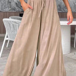 ON MY HEART WIDE LEG LINEN PANTS - 4 COLORS