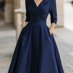 Karen | Elegant Satin Dress