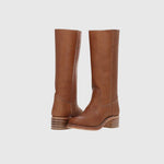 Brigida | LEATHER KNEE-HIGH BOOTS