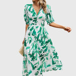 Cynthia | Flattering Floral Midi Dress