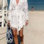 linen blouse dress