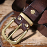 Harlan Full-Grain Leather Belt