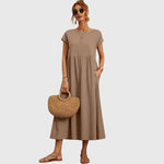 Evangeline | Comfortable Midi Dress