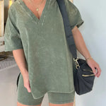 WOMEN'S SUMMER WASHED SET (BUY 2 FREE SHIPPING)