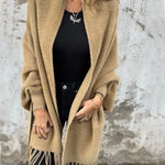 AOIBHE��� - Elegant Drape Cardigan