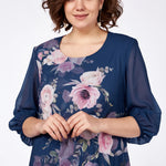 Allison | Elegant Floral Dress