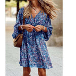 Charlotte Turner | Printed Boho Midi Dress For Women