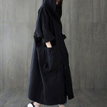 Original Solid Hooded Trench Coats