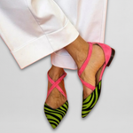 Elisa | Strap Ballerina Flats