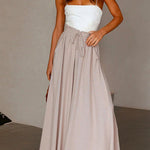 Margovil Drawstring Elastic Waist Wide Leg Baggy Pants(5 Colors Available)