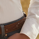 Western Retro Embroidered White Tencel Denim Shirt