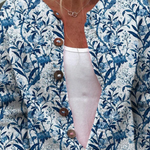 Novelle™ | Vintage Floral Button-Front Cardigan