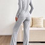 Women's 3 Piece Outfits Lace Cami Top and Long Sleeve Cardigan and Straight Leg Pants Set Casual Lounge Sleepwear Suits