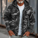 Beckett | Rugged Camo Hooded Utility Jacket