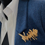 Vintage Original Irregular Brooch