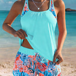 Poppy | Flower Print Tankini