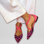 Elisa | Strap Ballerina Flats