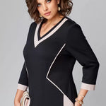 Alexa | Elegant V-neck dress