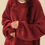 Lumi ��� Soft Knit Crew Neck Sweater