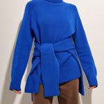 Turtleneck Sweater Casual Loose Knitted Pullover Tops