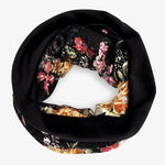 Lace-paneled Floral All seasons Hood
