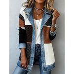Sabrina™ | Denim Trim Casual Jacket