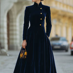 Hope | A-Line Dress Featuring Elegant Gold Accents