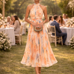 Naia | Watercolour Print Dress
