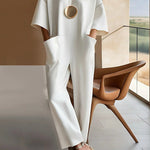 Amely | Elegant Wide Sleeve Pocket Jumpsuit
