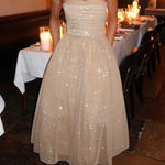 Sexy Off-shoulder Backless Bow Sexy Maxi Dress