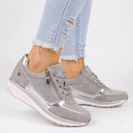 Camille Laurent | Orthopedic Zip Sneakers For Women