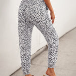 Nadorine Casual Drawstring Elastic Waist Jogging Jogger Pants with Pockets
