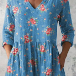Analia | Long V-Neck Shirt