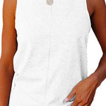 Margovil Crewneck Sleeveless Cozy Top
