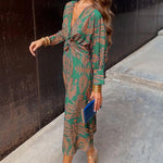 Julieta | Printed midi dress