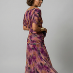 Calen | Off Shoulder Flow Midi Dress