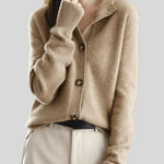 Ivanna | Retro-Style Cashmere Cardigan
