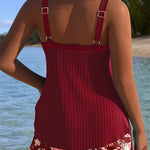 Alice | Floral Two-Piece Beach Tankini