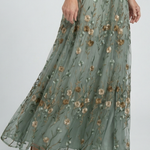 Selora | Halter Bloom Flow Maxi Dress