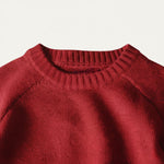 The Briarwood Men’s Oversized Knit Sweater with Elbow Patches